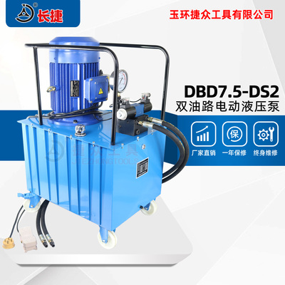 双油路电动液压泵泵DBD7.5-DS2 大功率7.5KW双回路