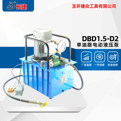 电动液压泵DBD1.5-D2 单电磁阀泵功率1.5KW铜芯电机