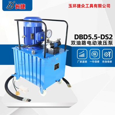 双油路电动液压泵DBD5.5-DS2 功率5.5KW 压力70兆帕